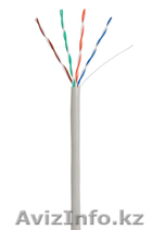 Кабель NETLAN U/UTP 4 пары, Кат.5е, внутренний, PVC, одножильный CCA, 100 МГц - Изображение #1, Объявление #1016117