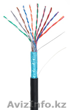 Кабель NETLAN F/UTP 10 пар, Кат.5, внешний, PE -40C, одножильный, 100МГц, черный - Изображение #1, Объявление #1016123