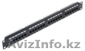 Патч-панель NETLAN 19", 1U, 24 порта, Кат.5e, RJ45/8P8C, 110/KRONE, T568A/B - Изображение #1, Объявление #1016145