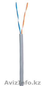 Кабель NETLAN CCA U/UTP 2 пары, Кат.5, внутренний, PVC, одножильный, 100МГц - Изображение #1, Объявление #1016119