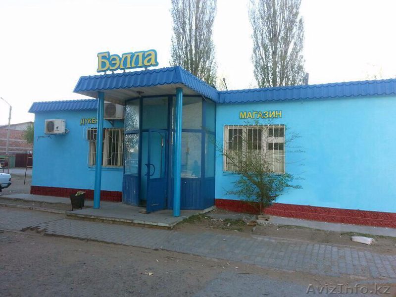 отдельно стоящее здание, магазин действующий, есть, решетки на окнах, сигнализац - Изображение #1, Объявление #1089143