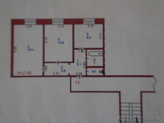 Продам 2-х ком-ю кв-ру - Изображение #1, Объявление #1129183