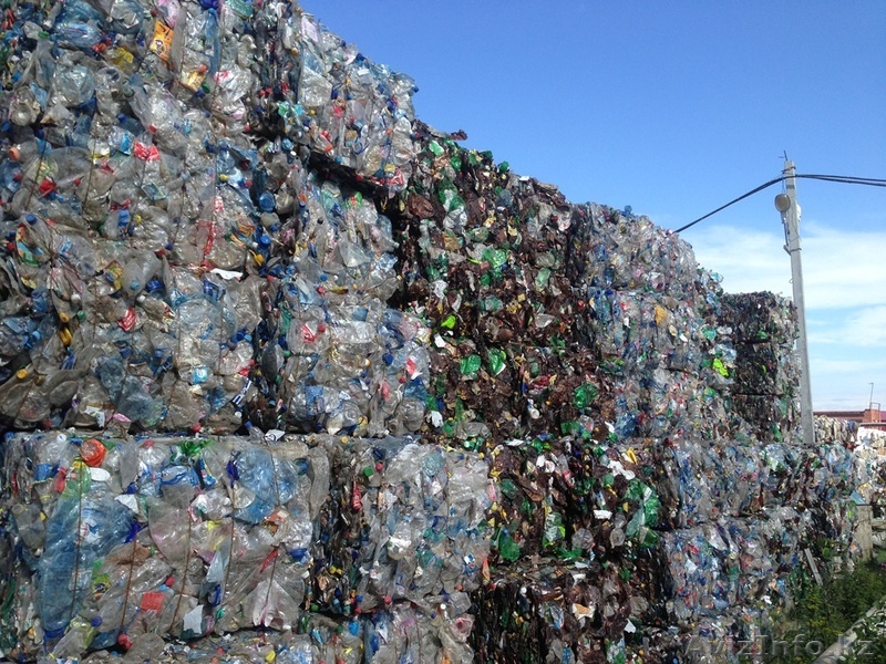 Отходы пэт, бутылка прессованная - Изображение #1, Объявление #1399380