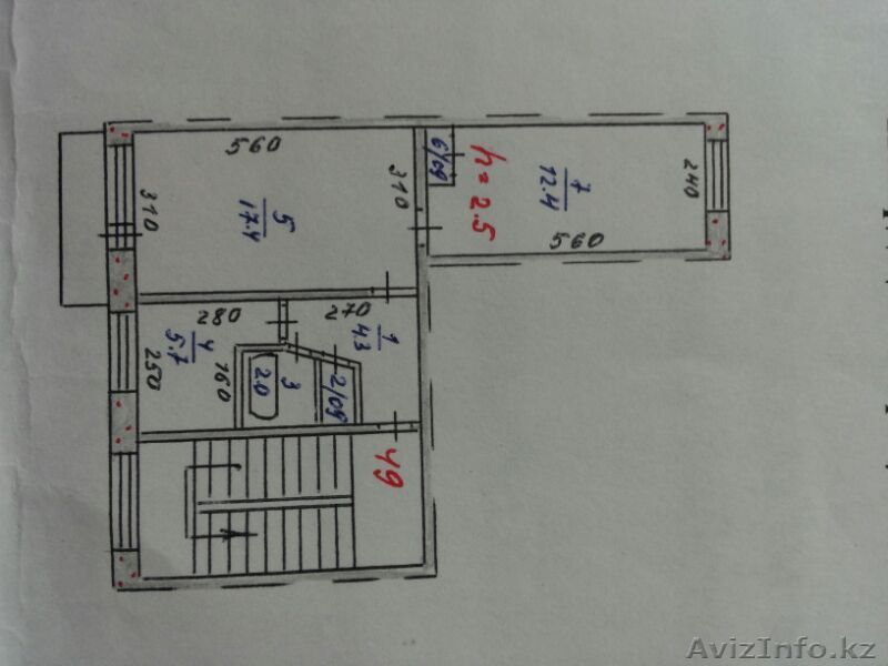 2 комнатную квартиру продам) - Изображение #1, Объявление #1511157