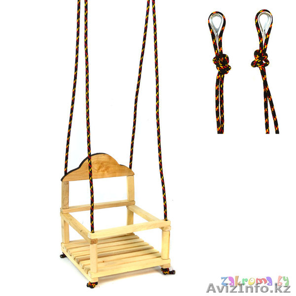 детские деревянные качели - Изображение #1, Объявление #1563226