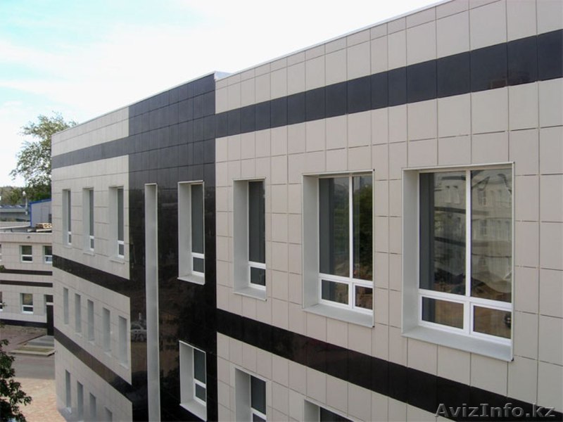 Услуги по облицовке фасадов керамогранитом - Изображение #1, Объявление #1606308