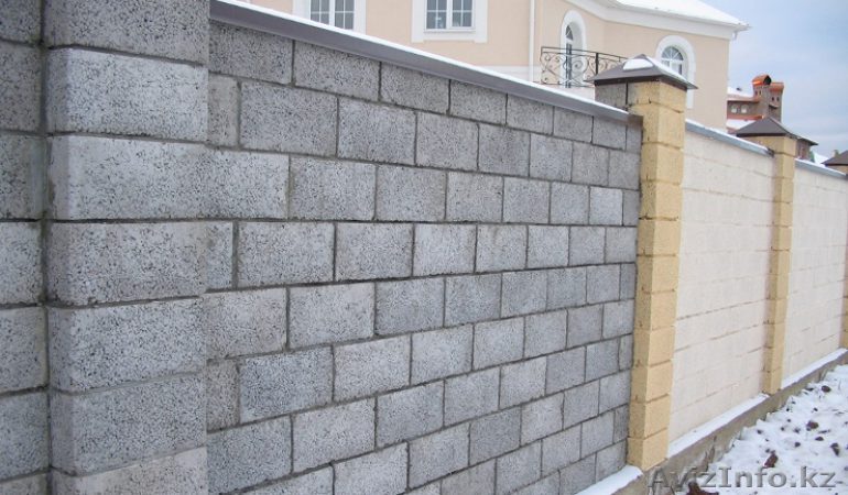 Строительство забора из блоков - Изображение #1, Объявление #1606322