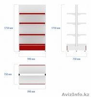 Стеллажи настенные классические, Экономичные,Усиленные,Облегченные,С ЛДСП. - Изображение #8, Объявление #1379726
