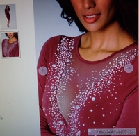 Платье новое, бордовое, облегающее,46р,укр. стразами, 8000тн, - Изображение #2, Объявление #1605105