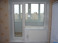 Пластиковые окна.Балконный блок с глухим окном. (кирпичный дом) - Изображение #5, Объявление #1636189