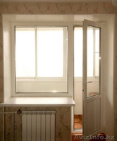 Пластиковые окна.Балконный блок с глухим окном. (кирпичный дом) - Изображение #7, Объявление #1636189