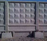 Строительные бетонные заборы. - Изображение #1, Объявление #1675506