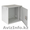 Настенный антивандальный шкаф,  12U,  Ш600хВ605хГ450мм,  OEM,  серый #1016094