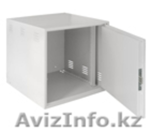 Настенный антивандальный шкаф сейфового типа, 12U, Ш600хВ600хГ600мм, OEM, серый  - Изображение #1, Объявление #1016095