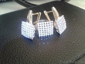Продам бриллиантовые серьги и кольцо - Изображение #1, Объявление #1069546