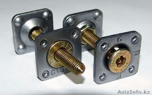 Крепление стыка лент одинарно двойное болтовое