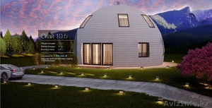 услуги по проектированию и строительству купольных домов, зданий - Изображение #1, Объявление #1483704