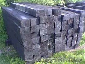 Шпала деревянная пропитанная креазот