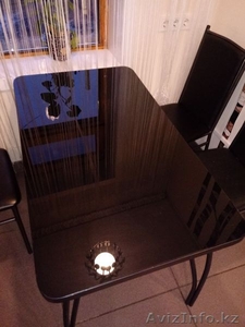 Столешница стеклянная со столом 60*100см - Изображение #4, Объявление #1601564