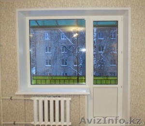 Пластиковые окна.Балконный блок с глухим окном. (кирпичный дом) - Изображение #4, Объявление #1636189