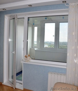 Пластиковые окна. Балконный блок с глухим окном. (панельный дом) - Изображение #9, Объявление #1636187