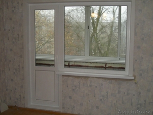Пластиковые окна. Балконный блок с глухим окном. (панельный дом) - Изображение #7, Объявление #1636187