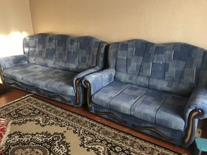 мягкий уголок диван+2 местный +кресло - Изображение #1, Объявление #1689151