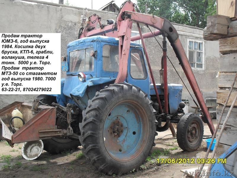 Трактор ЮМЗ-6, МТЗ-50 - Изображение #1, Объявление #716689