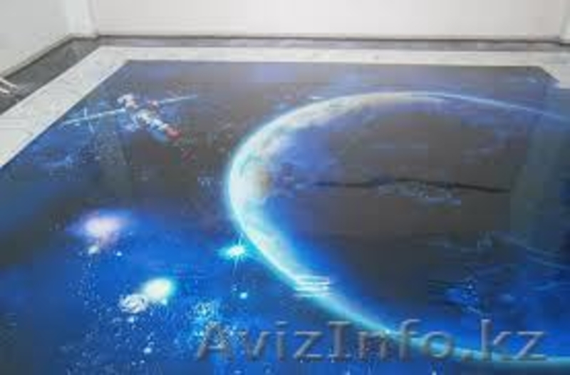 Дизайнерский пол в квартире в Павлодаре - Изображение #2, Объявление #1003133