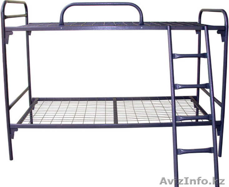 Кровати железные для казарм, кровати для строителей, кровати металлические опт. - Изображение #4, Объявление #1428549