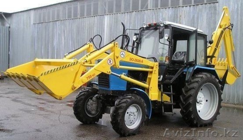 Экскаватор-бульдозер на базе трактора МТЗ-82.1 - Изображение #2, Объявление #1546424