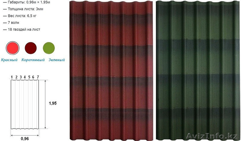 Черепица Ондулин с 3D эффектом - Изображение #9, Объявление #1607412