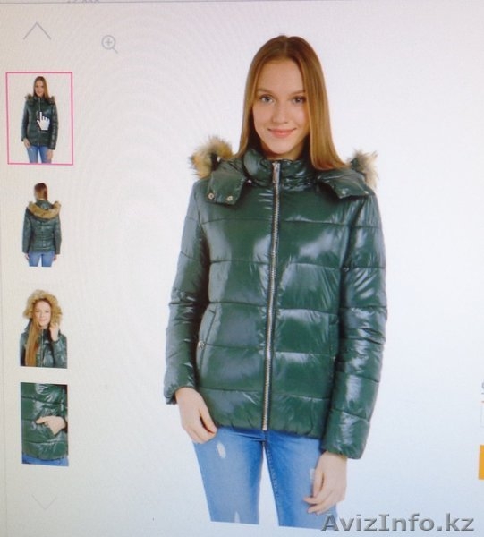 куртка с капюшоном, мех отстегивается,зима/демисезон,красная, р48, новая.8000тн - Изображение #2, Объявление #1605414