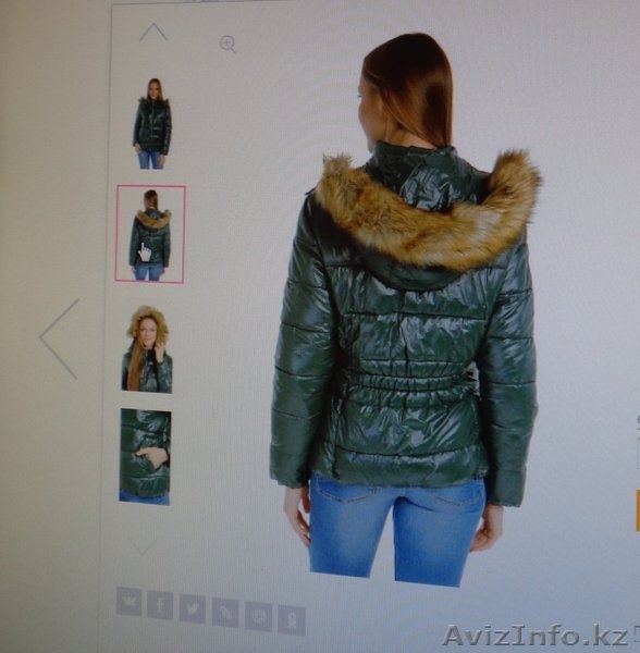 куртка с капюшоном, мех отстегивается,зима/демисезон,красная, р48, новая.8000тн - Изображение #1, Объявление #1605414