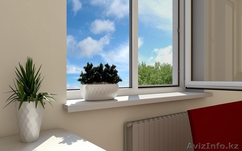 Окна из ПВХ. Кухня. (Дом панельный) - Изображение #1, Объявление #1636193