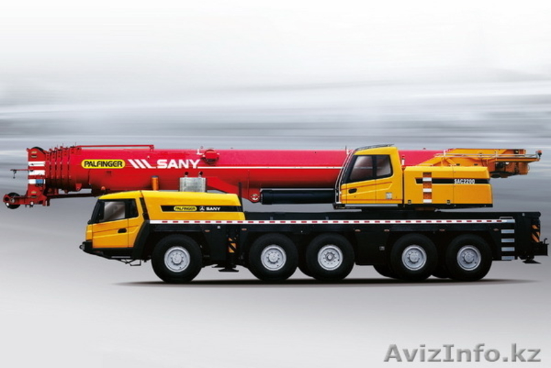 Автокран вездеходный SANY SAC2200  - Изображение #1, Объявление #1634797