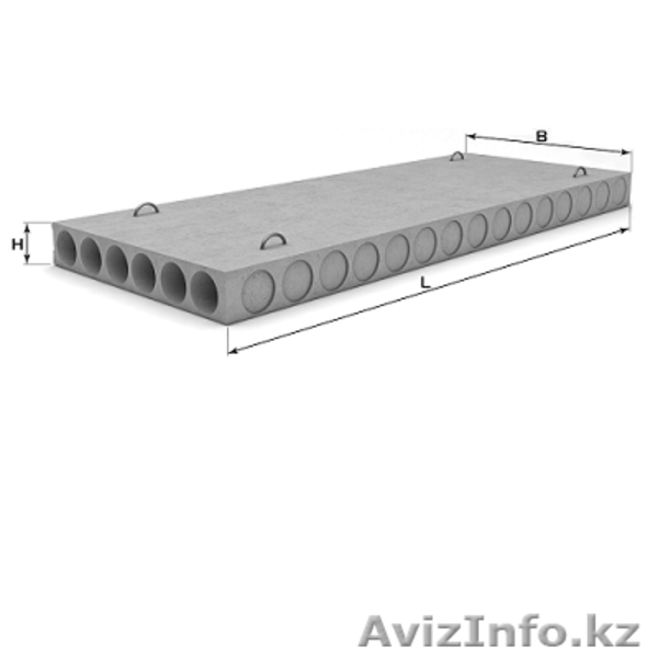 Плиты перекрытия ПК ПК 60.12.8 AtVt /ПК 63.12.8 AtVt /ПК 72.12.8 AtVt  - Изображение #5, Объявление #1641686