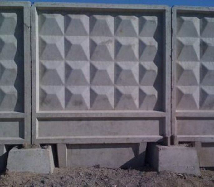 Строительные бетонные заборы. - Изображение #1, Объявление #1675506
